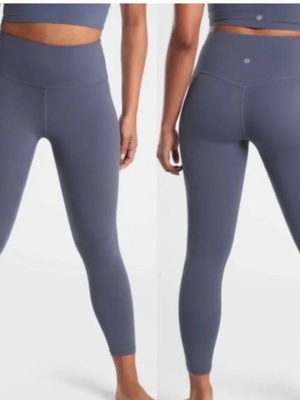 Athleta Ultra High-Rise Leggings in purple size tall medium